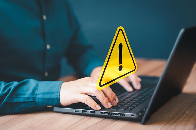 「インターネット接続なし」の状態とは?不具合マークの意味も解説