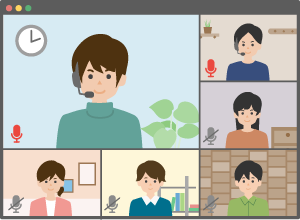 Web会議やオンライン配信